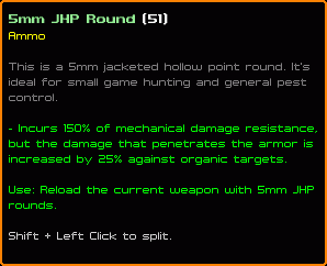Underrail - 5mm JHP round