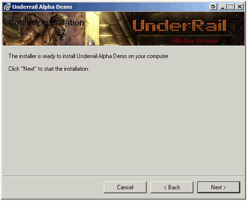 Underrail - Alpha Demo Installer